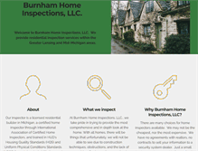 Tablet Screenshot of burnhamland.com